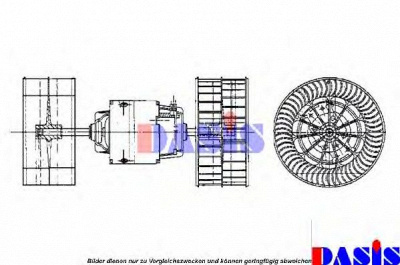 AKS DASIS 741310n -  Вентилятор салона